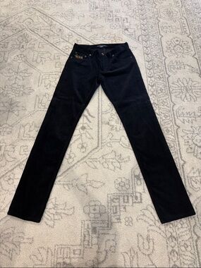 NWT Ralph Lauren Blue Label Thompson 650 Womens Sz4 Button Fly 5 Pocket Corduroy